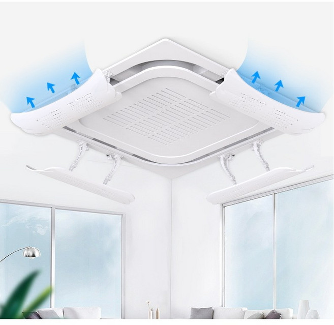 유티즌 천장형 에어컨 바람막이 무타공 간편설치, 1개