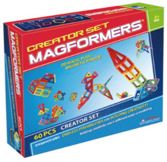 맥포머스 크리에이터 교구세트, COLOR MIX / 상세 참조, 4개