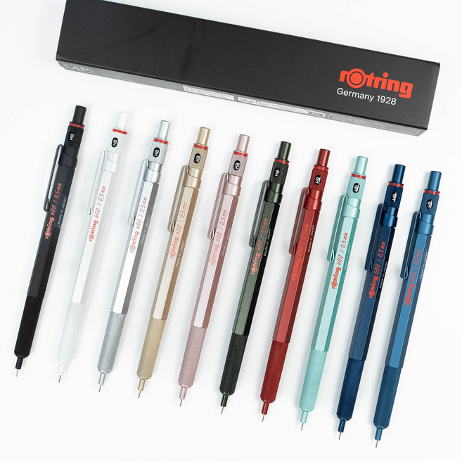 로트링 600 샤프+로트링지우개+스테들러 0.5 HB, 민트 0.5mm