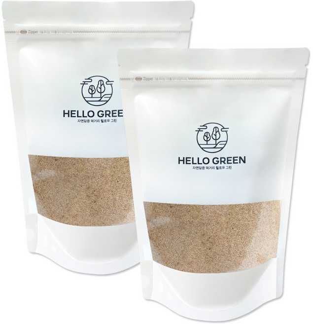 헬로우그린 볶은 아마씨 분말 가루 500g(팩) 골든 아마씨, 2개, 500g