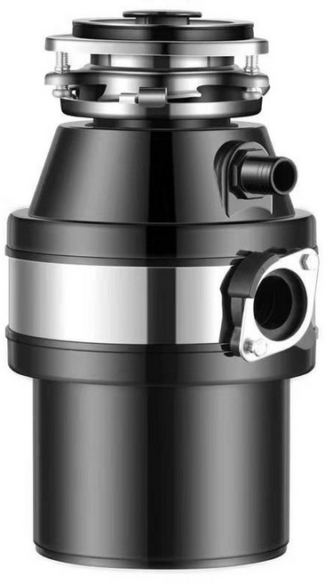 음식물파쇄기 싱크대분쇄기 가정용 음쓰 처리기 음식물분쇄기 음식물쓰레기 주방, 블랙 영국 표준, 기본 색상