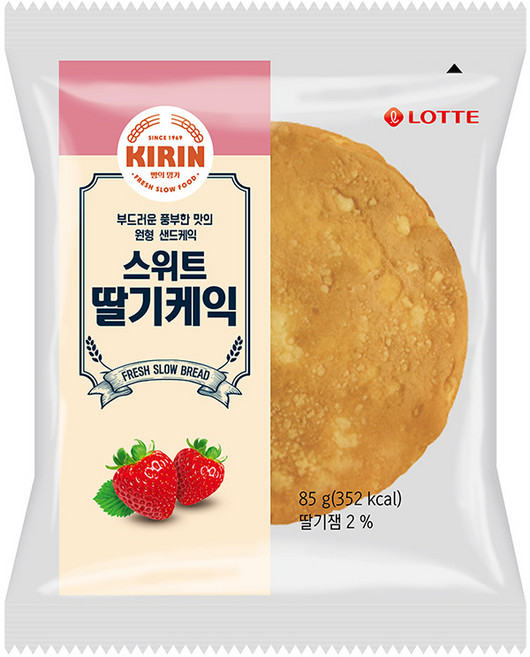 기린빵 스위티 딸기케익, 85g, 30개