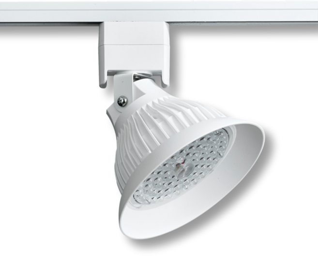 LED 레일용 식물등 전구 일체형 각도조절 파레일 16W DQZ016, 1개, 화이트