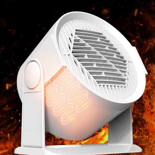 눕스 가정용 스마트 믹 히터 충전식 3초가열 절전형 신형 휴대용 온풍기, 화이트, 220V