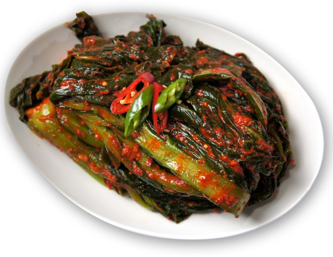 갓 향이 좋은 아삭 시원한 명품 갓김치 간편 반찬, 1개, 500g