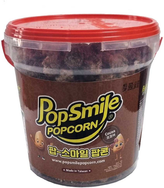 팝스마일팝콘(코코아맛 카라멜향) 150g, 1개