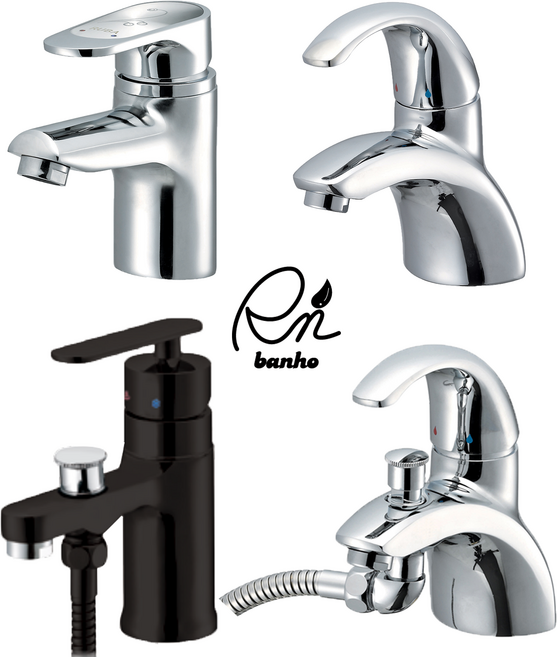 세면기 수전 수도꼭지 원홀 세면 샤워 욕실 화장실 세면대 국산 바뉴, 14. Pi 원홀겸용, 1개