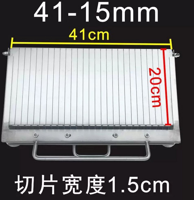 햄 슬라이서 절단기 스팸 야채 수동 커터기 두부 11mm 커터, J. 4115mm 두께의 타입으로 냉면 등에 .