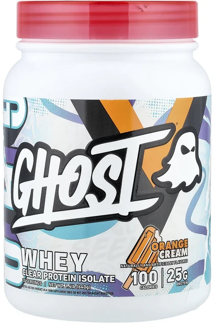 매우편하고 Ghost 유청 투명 분리 단백질 오렌지 크림 640g(1.4lb) 끝내주게잘나가는상품, Ghost유청투명분리단백질오렌지크림640g14lb, 640g, 1개 - 쿠팡