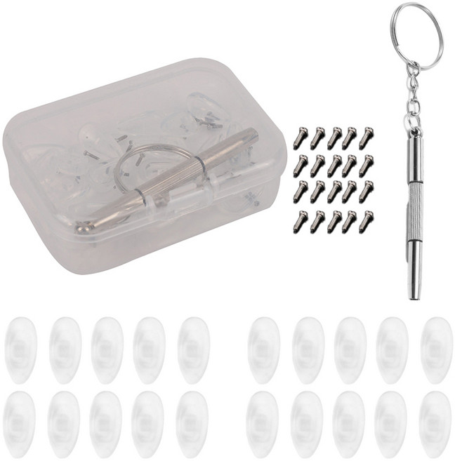 에어 실리콘 안경 코받침 코패드 키트