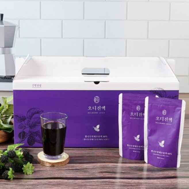 오디 진액, 80ml, 90개