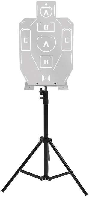 UB 사격 연습 타겟 삼각대 스틸 과녁 세트, 1개