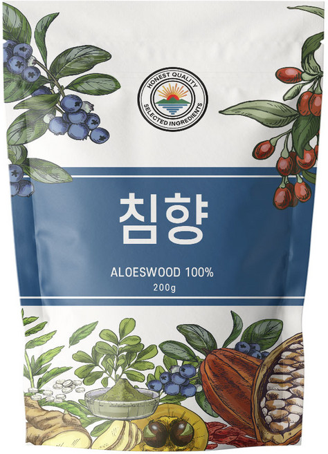 해나식품 침향 나무 인도네시아산, 200g, 1개