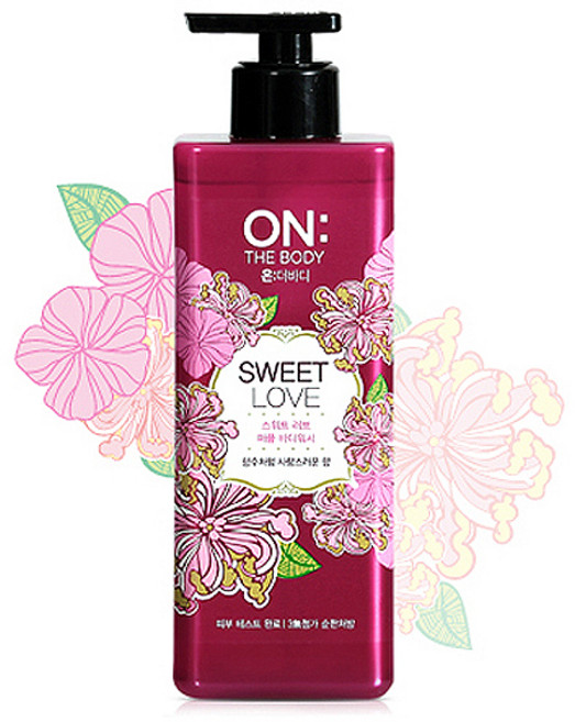 온더바디 스위트 러브 퍼퓸 바디워시 900ml