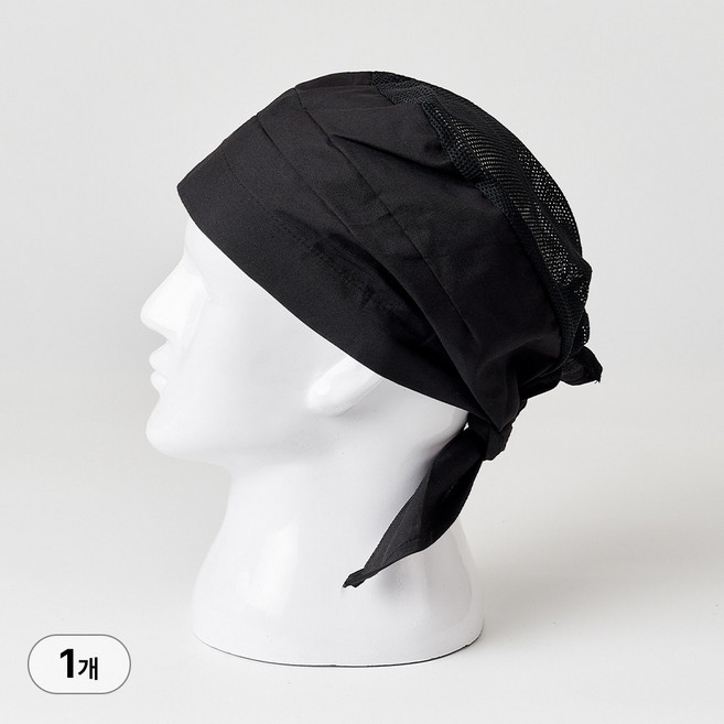 BMT 스포츠 망사 두건 조리 운동 위생 반다나 통기성 메쉬 사계절용