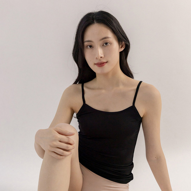 마른파이브 여성 인견 민소매 런닝 끈나시형
