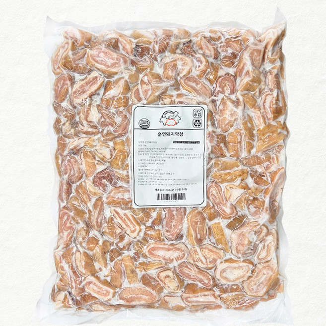 [행사가] 참나무훈연 초벌막창 한입컷팅 (소스포함), 1kg, 1개