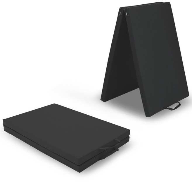 호스커스 홈트용 운동 요가매트, Deepblack, 1개