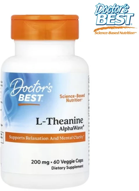 닥터스베스트 엘 L 테아닌 200mg 60캡슐 Theanine 알파웨이브, 1개, 0.7015916536175001 - 쿠팡