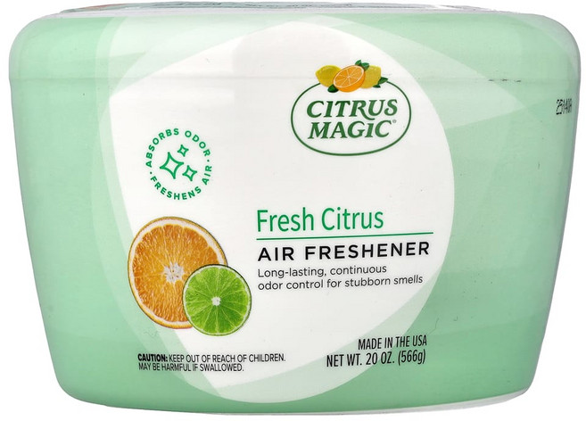 시트러스매직 고체 방향제 프레시 시트러스 566g(20oz), CIM72196, 1개