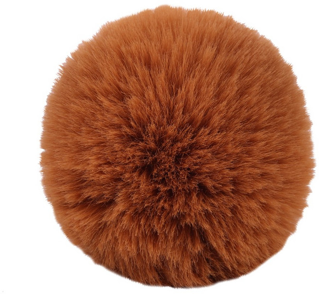 마마니트 털방울 폼폼이, 캬라멜, 1개