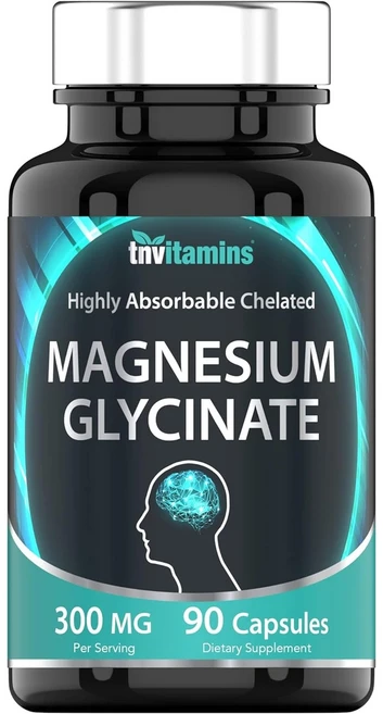 마그네슘 글리시네이트 300MG 90캡슐 45일분 고함량 Magnesium Glycin, 마그네슘 글리시네이트 300MG  90캡슐, 1개, 90정 - 쿠팡