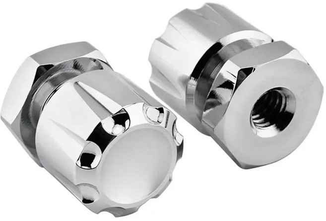 울트라 리어 커버 소프 나사 브레이크아웃용 할리 시트 볼트 투어링 오토바이 스트리트 솔로 로드 킹 CVO 일렉트라, B Chrome, 1개