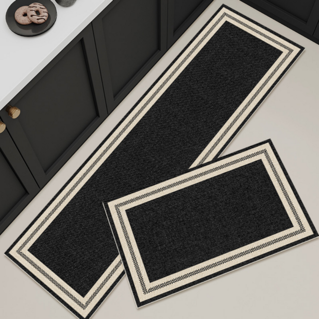 1+1 일상up 물기순삭 발매트 규조토 욕실매트 폭신폭신 세탁가능 논슬립 2개, F타입