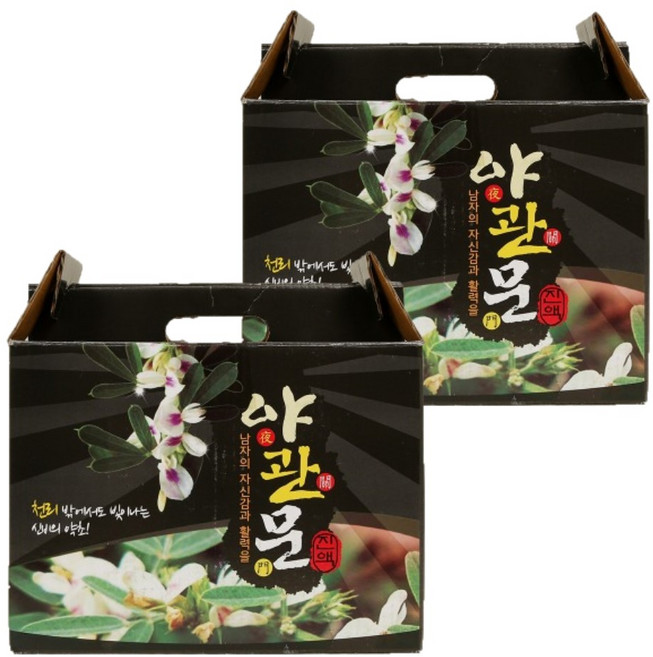 해피스토어70 국내산 100% 야관문진액 야관문즙 엑기스 100ml 60포 (비수리즙), 6L, 1세트