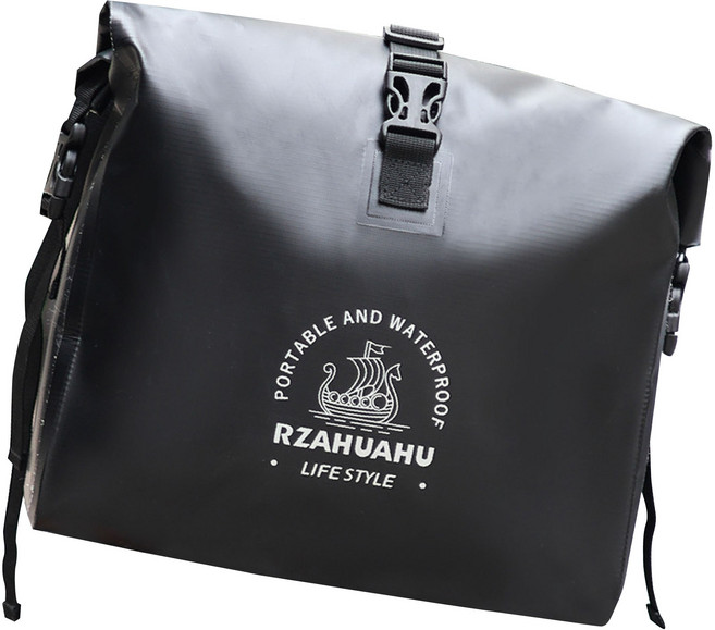 機車包 防水袋, 黑色【大容量 不挑車型】