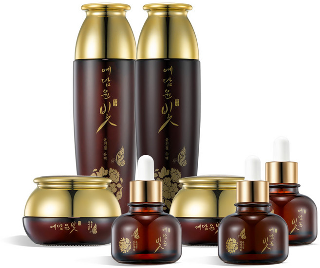 예담윤빛 윤진결 여성 스킨케어 7종 세트, 1세트