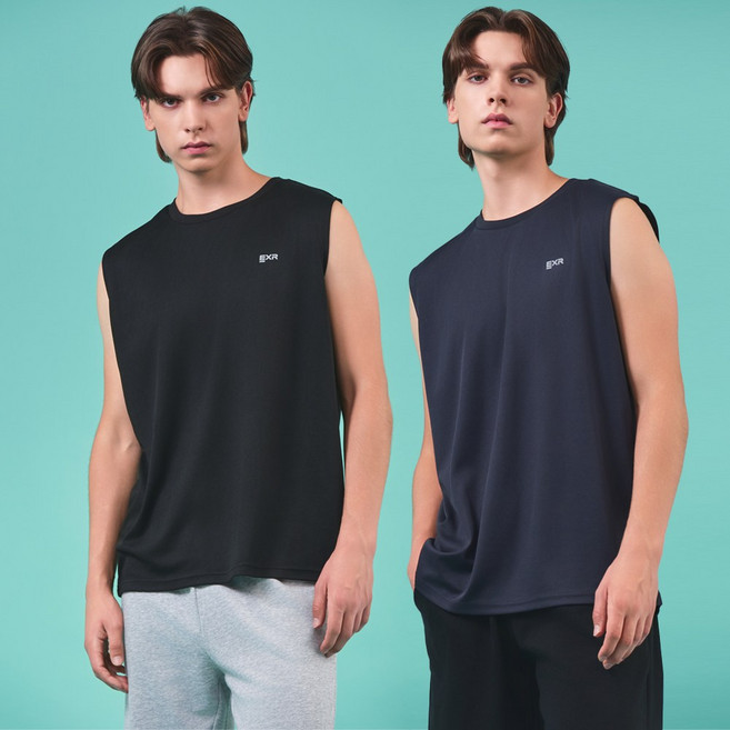 [EXR] 25SS 올라운드 남성 논 슬리브 민소매 티셔츠
