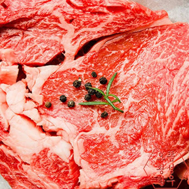 으뜸 횡성 한우 1++등급 선물세트 (냉장 스킨포장), 등심400g+불고기500g+국거리500g, 1개