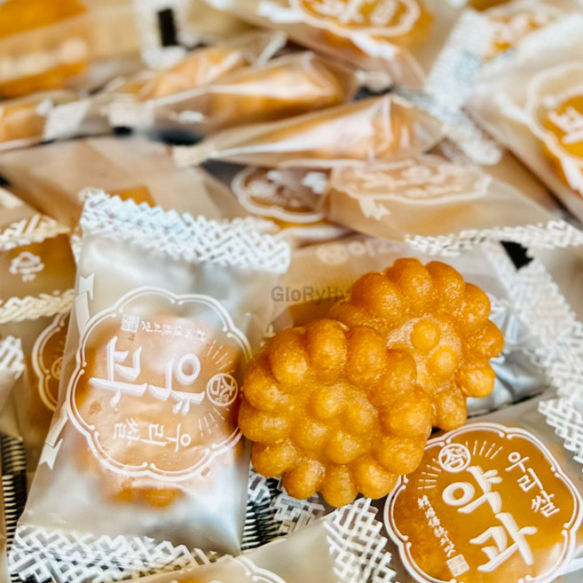 GloRyHy 아리랑 한입 참 우리쌀 약과, 72개, 9g