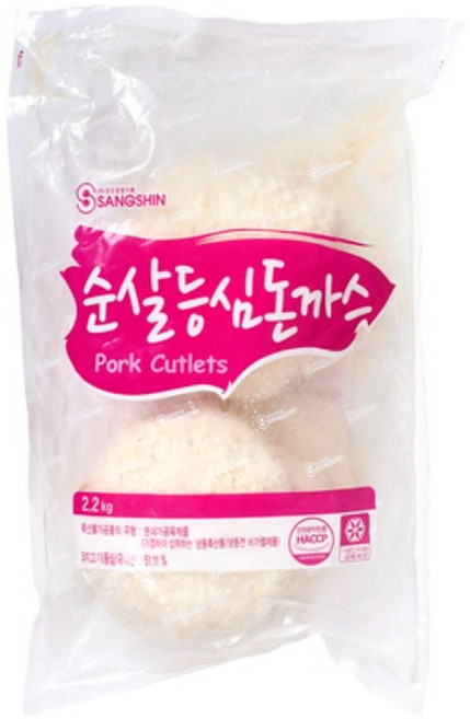 상신 순살등심돈까스 2.2kg, 1개
