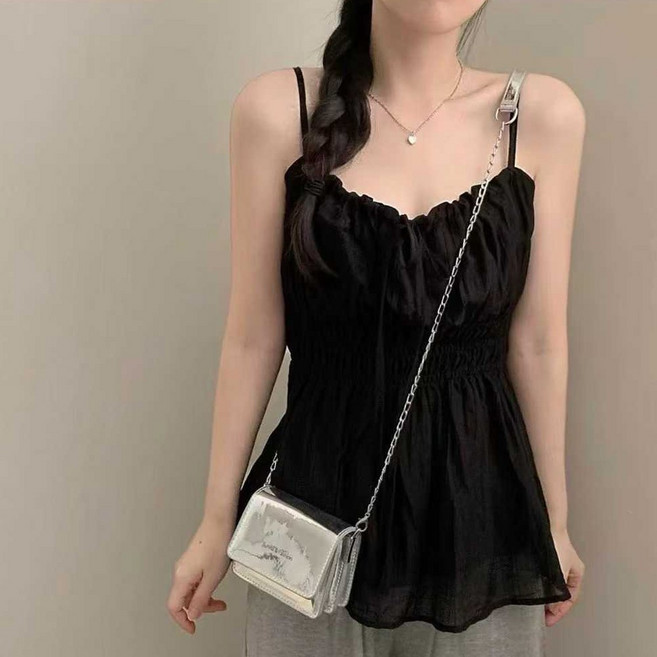 이서어패럴 프릴셔링민소매나시 627