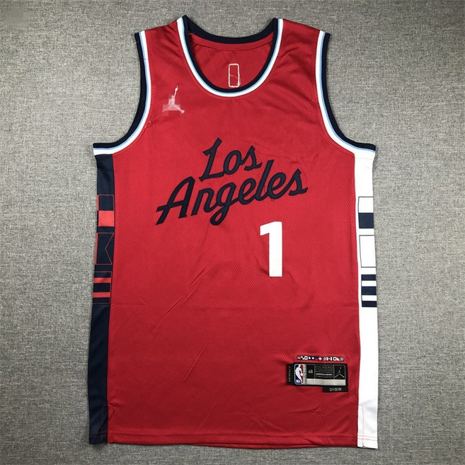 NBA 로스앤젤레스 클리퍼스 2025년형 1번 제임스 하든 유니폼 농구 상의
