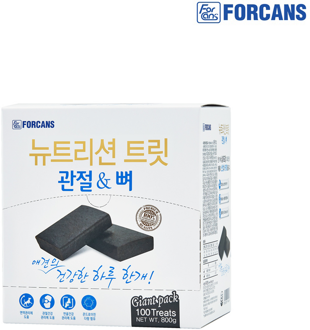 포켄스 뉴트리션 트릿 대용량 100P, 뼈/관절강화, 1개