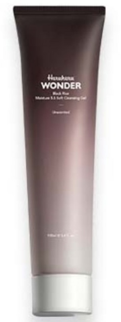 하루하루 원더 블랙 라이스 모이스처 약산성 소프트 클렌징 젤, 100ml, 1개