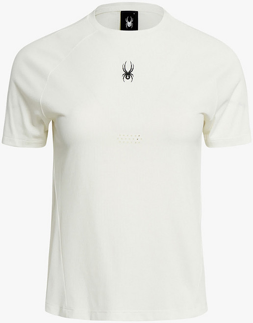 [스파이더 본사 직영] 여성 트레이닝 펀칭 반팔 티셔츠 SPHFCNRS251WWHT