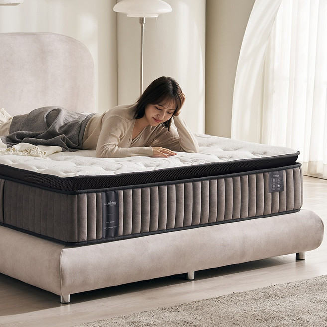 메이킹AK200 단단한 침대 매트리스 허리에 좋은 독립스프링 필로우탑 국내제작 천연양모 메트리스, 300mm, 하드