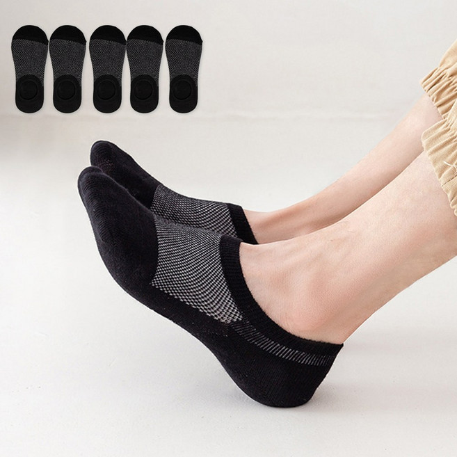 애플민트 남성 페이크 삭스 여름 논슬립 양말 시원한 매쉬