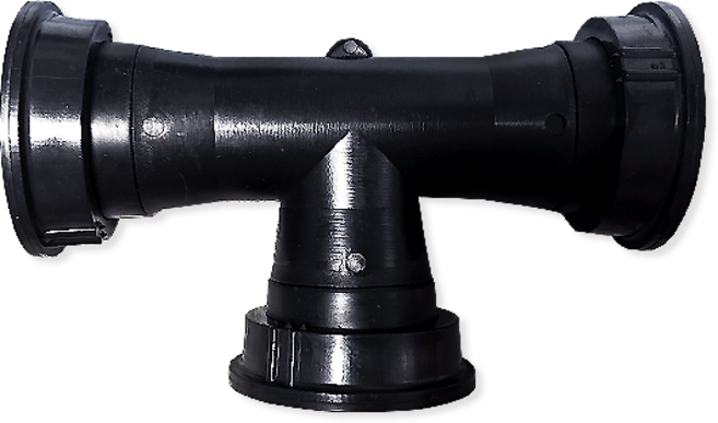 천막호스 배호스 티자 소켓 T자 가락지 연결구, 1개