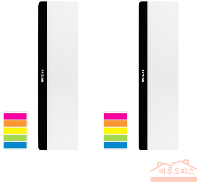 아트사인 [2개묶음] 모니터메모보드300 (검정) 4334