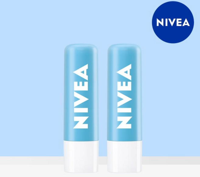 [니베아] 립케어 모이스춰 4.8g 2개