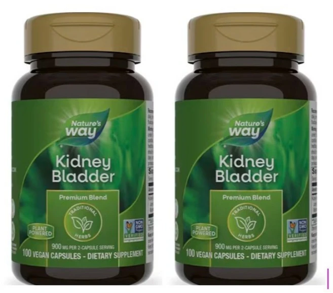 Natures Way Kidney Bladder 키드니 블래더 465mg 100캡슐, 2개, 100정 - 쿠팡