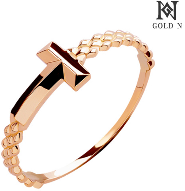 골드앤 14K18K 퀼팅티 반지