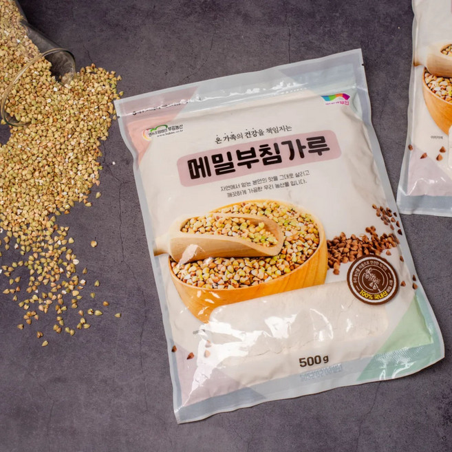 변산 메밀 부침가루, 500g, 5개