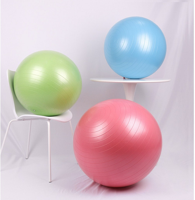 일본 바나프 프리미엄 짐볼 다이어트 임산부 안티버스트 터짐방지 필라테스 요가 짐볼 65cm, 핑크(65cm)