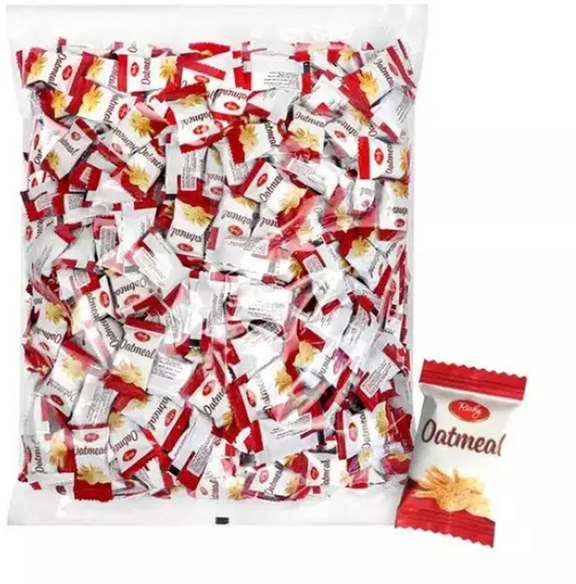 오트밀 미니바이트 1kg 대용량 귀리스낵, 1개